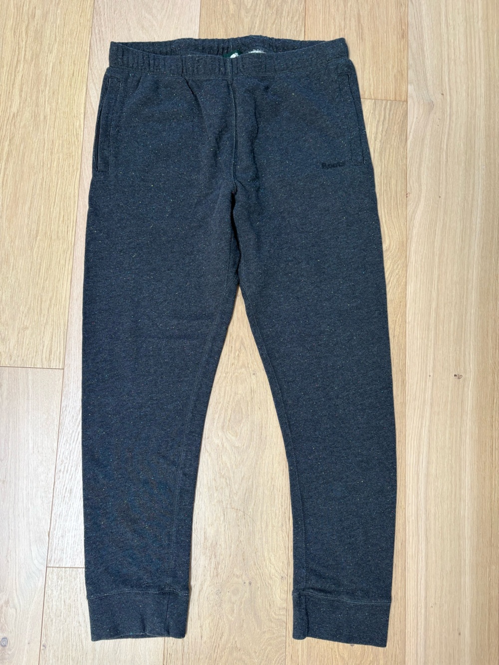 Roots dark grey sweat pants